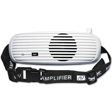 Amplivox Sound Systems BeltBlaster PRO Personal Waistband Amplifier, 5 W, Gray S207